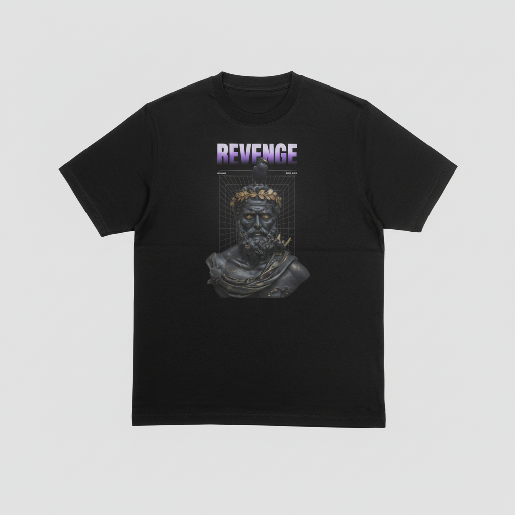 Revenge T-Shirt - Flat Lay